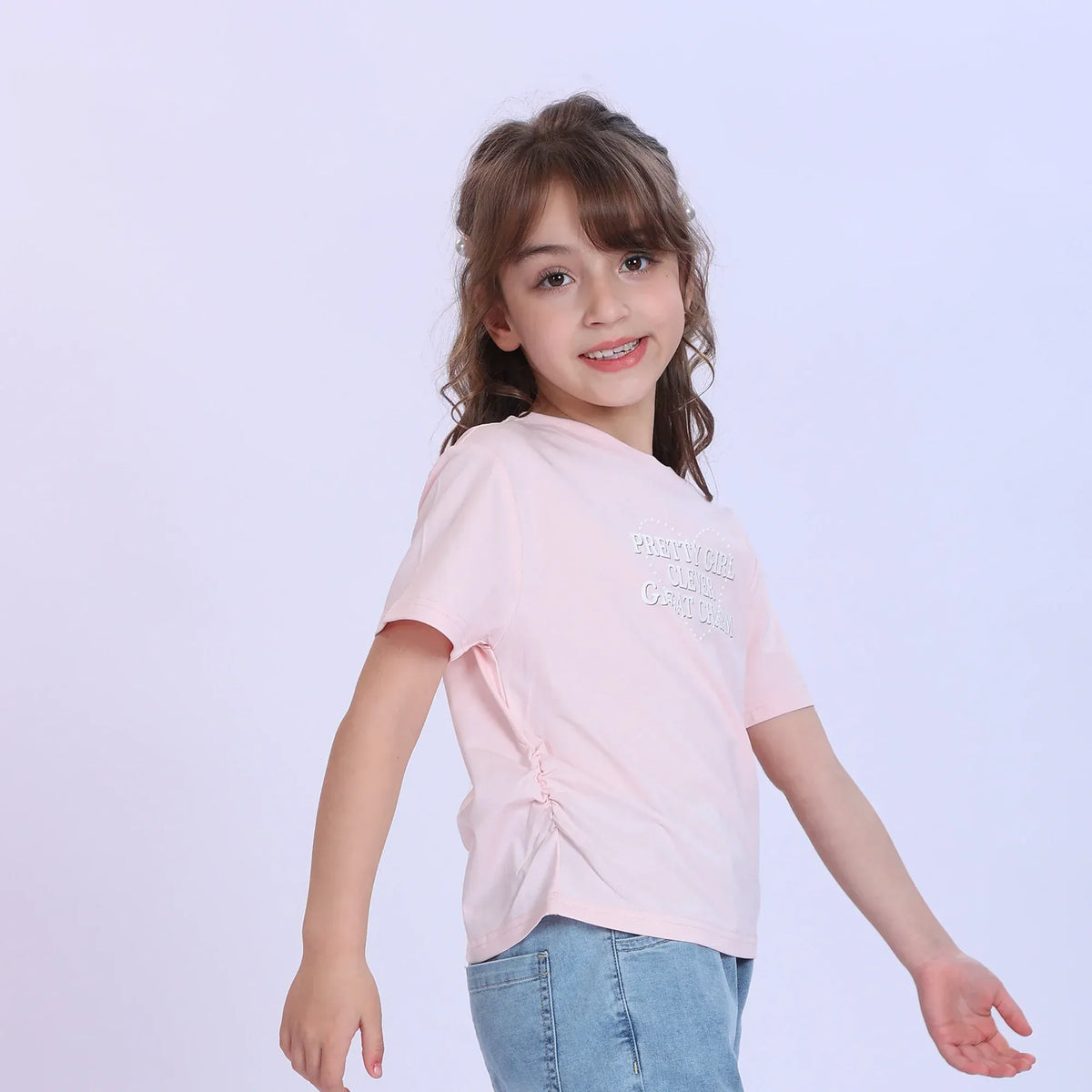 Printed Fashion T-Shirt For Girls Image