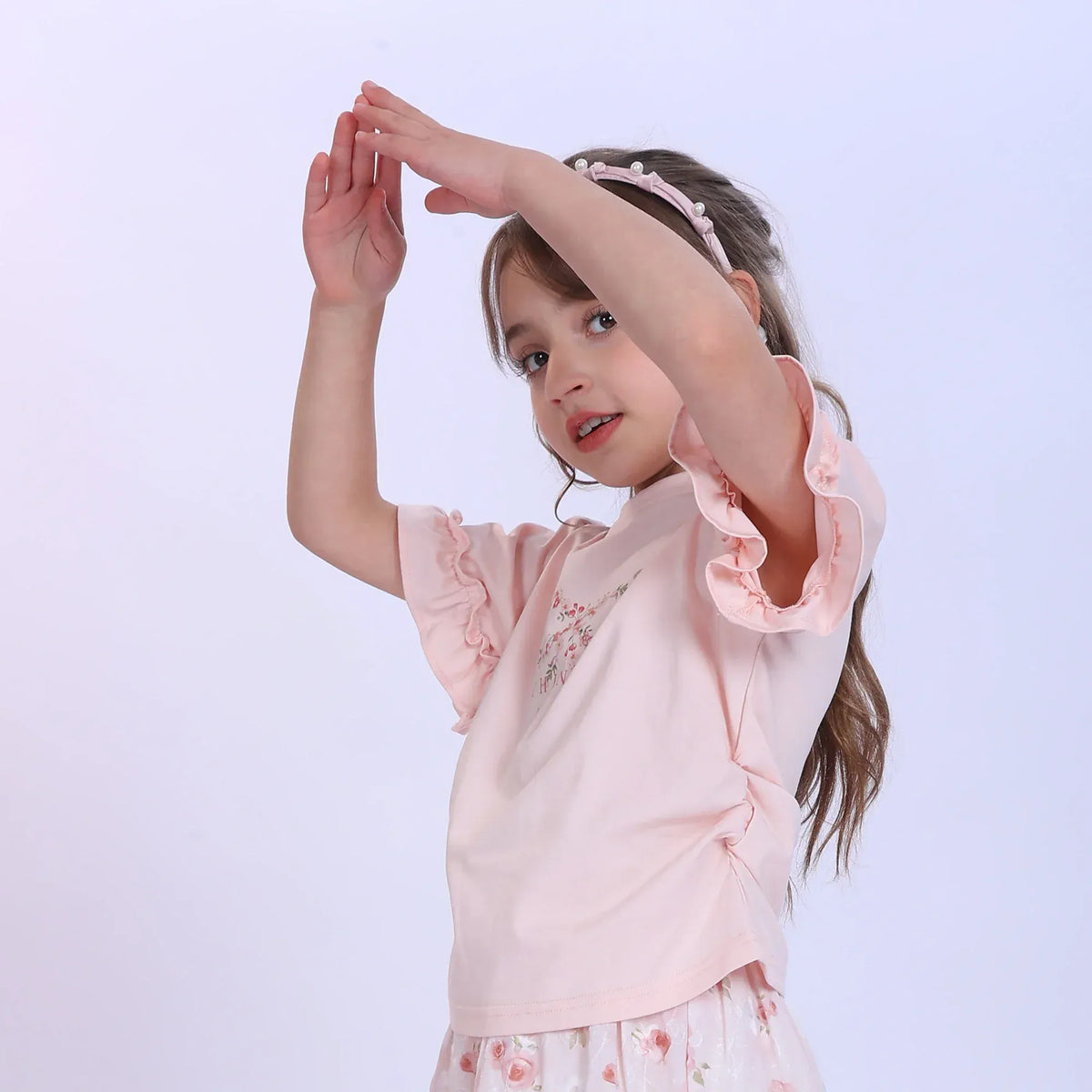 Printed Fashion T-Shirt For Girls Image