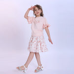 Floral Fashion Skirt For Girls Image