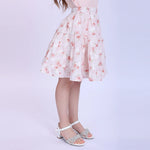 Floral Fashion Skirt For Girls Image