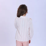 Striped Fashion Shirt For Girls Image