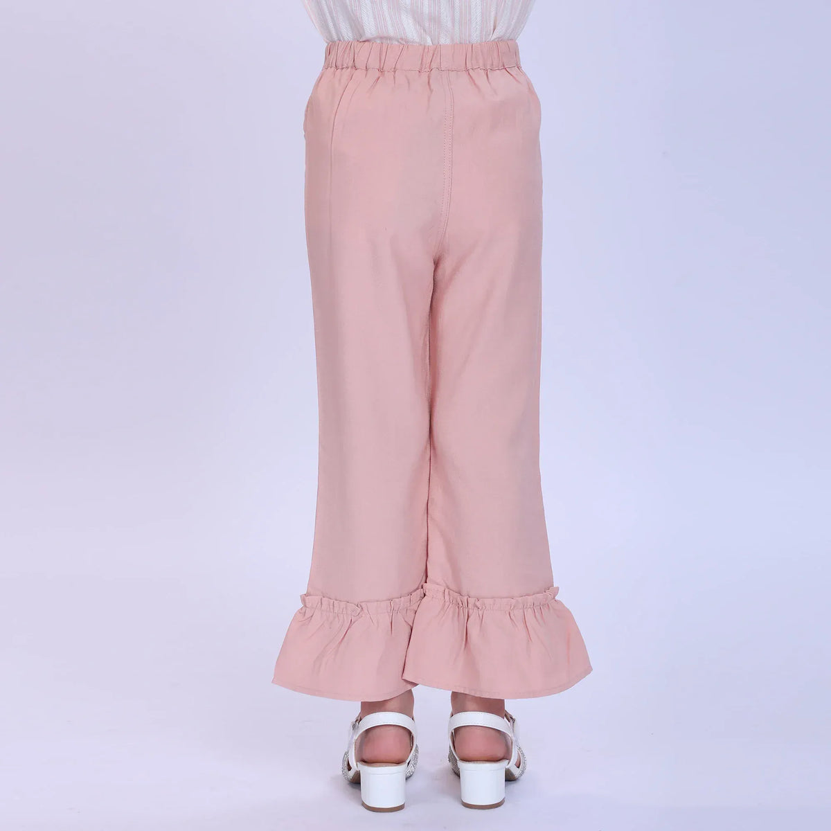Plain Fashion Pants For Girls Image