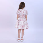Floral Fashion Dress For Girls Image