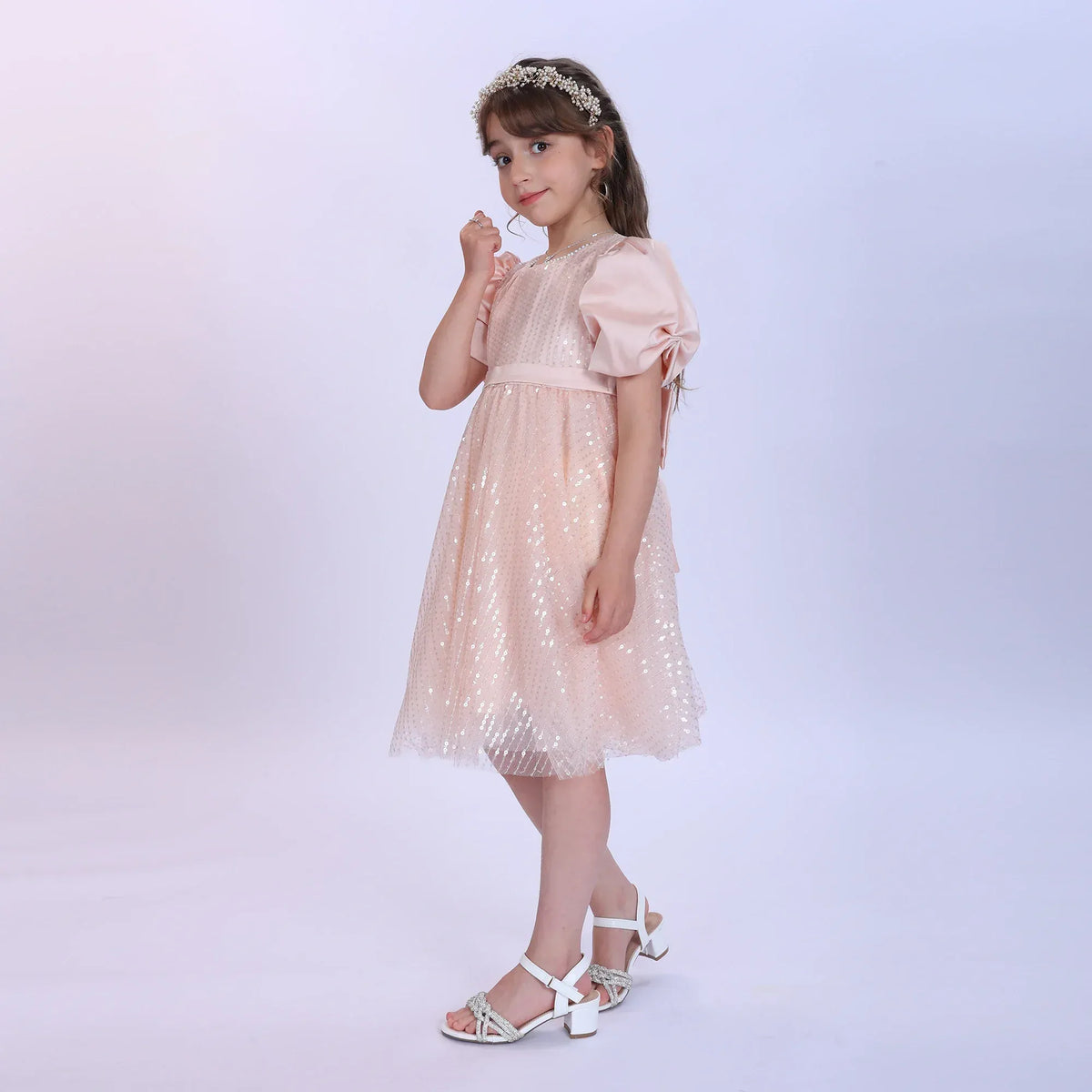 Prominent Skin Fashion Dress For Girls Image