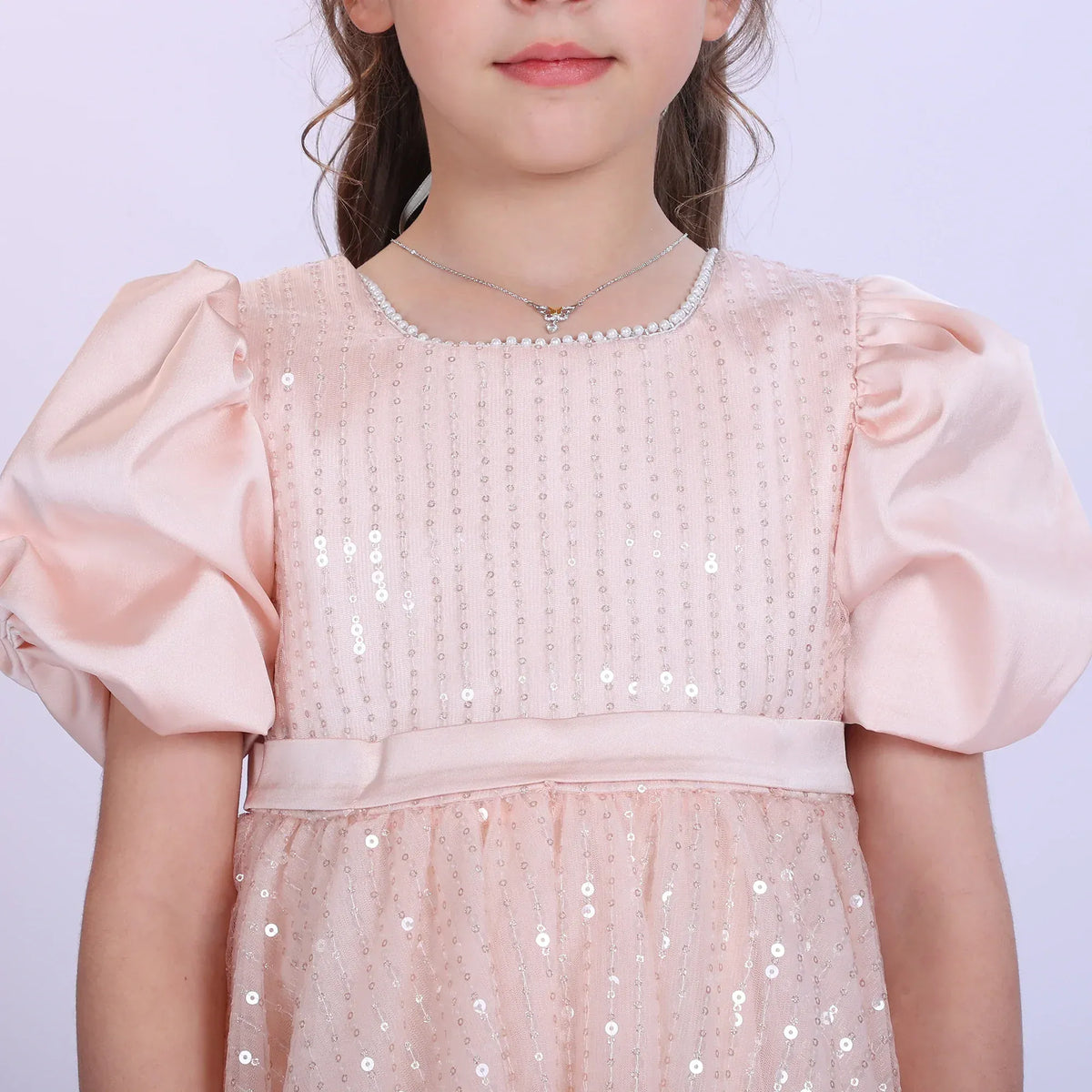 Prominent Skin Fashion Dress For Girls Image