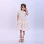 Light Pink Prominent Skin Fashion Dress For Girls Image