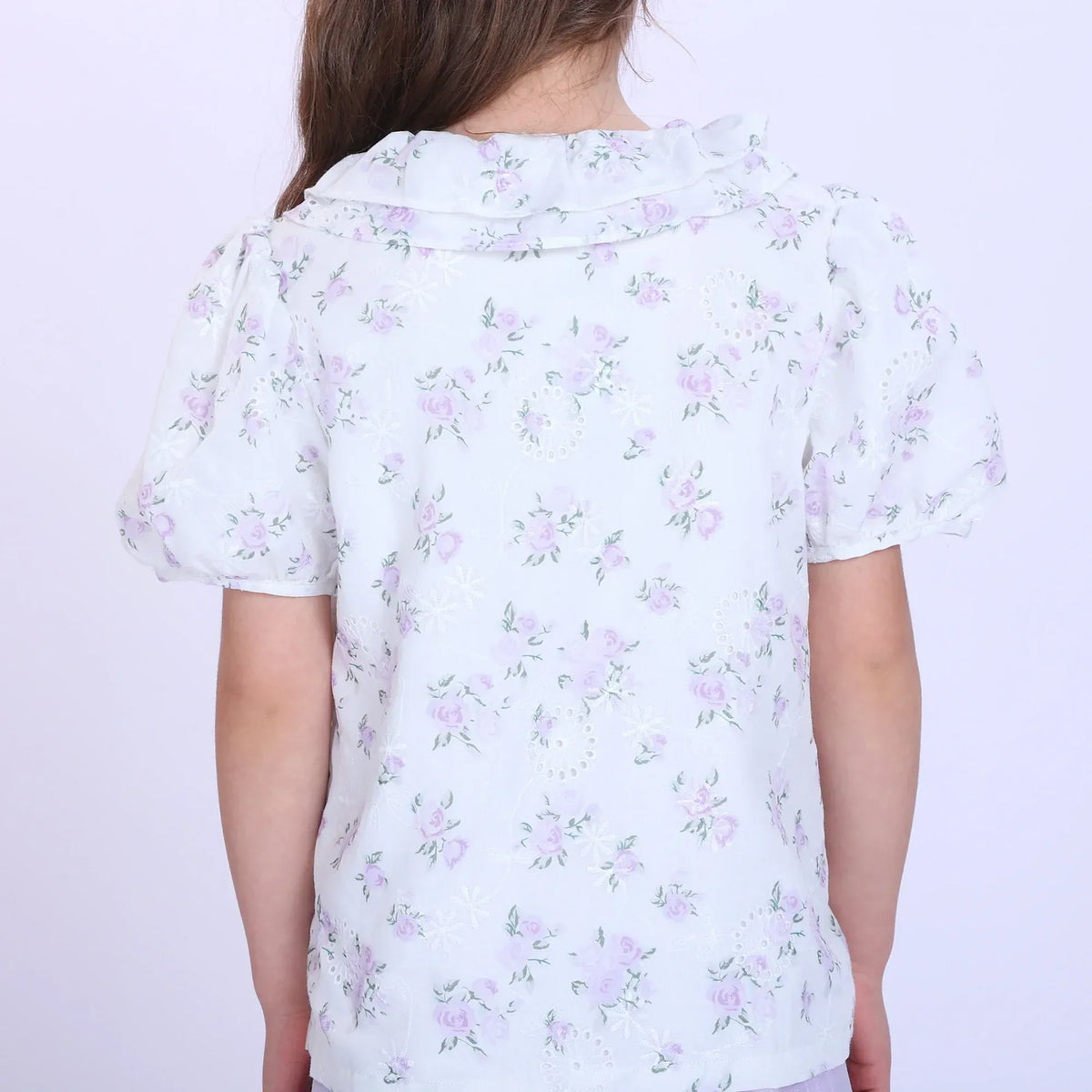 Floral Fashion Shirt For Girls Image