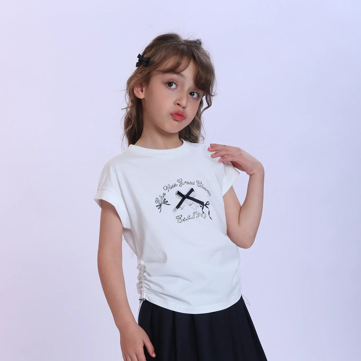Printed Fashion T-Shirt For Girls Image