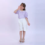 laced Fashion Blouse For Girls Image