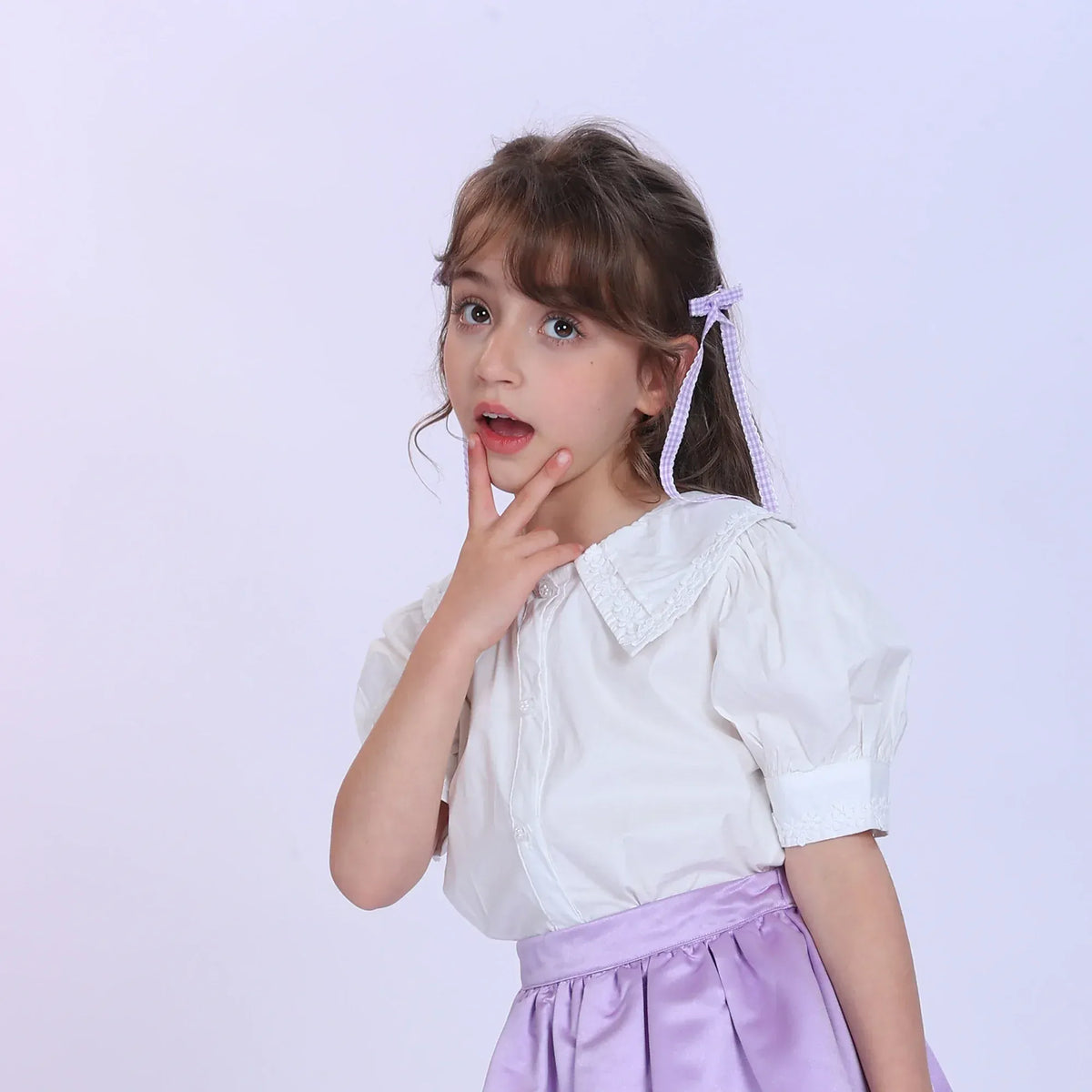 Floral Fashion Shirt For Girls Image