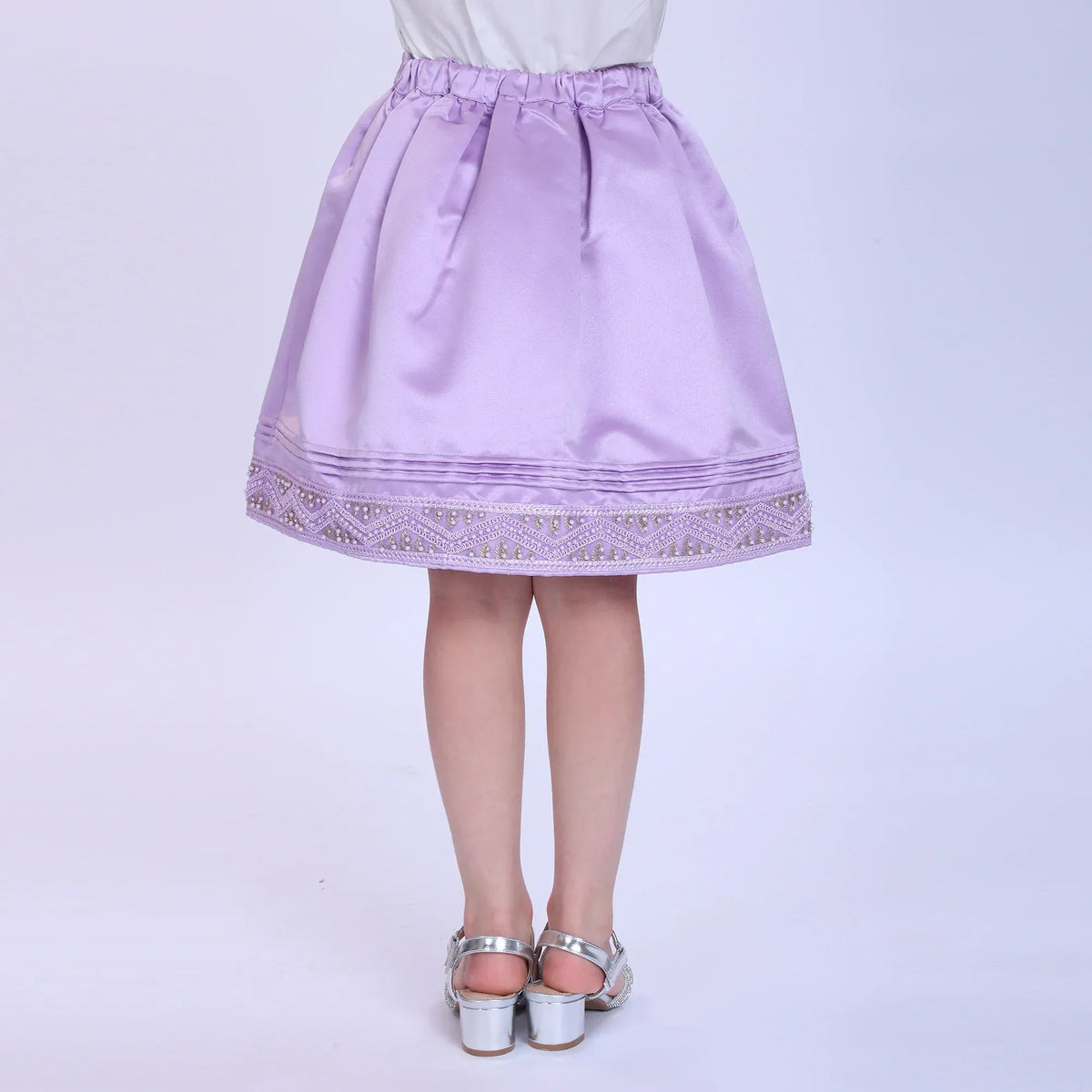 Beaded Fashion Skirt For Girls Image