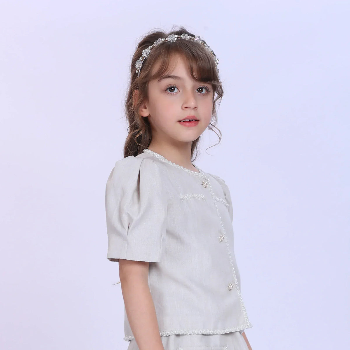 Embroidery Fashion Jacket For Girls Image