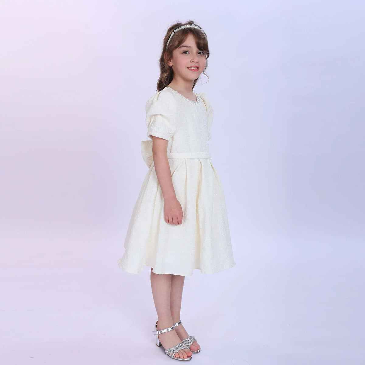 Floral Fashion Dress For Girls Image