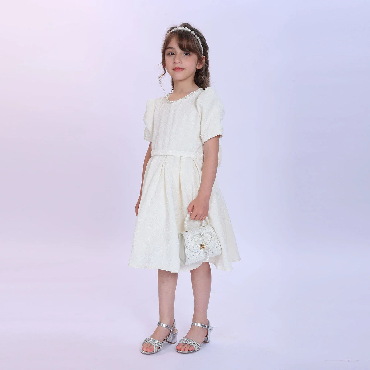 Floral Fashion Dress For Girls Image