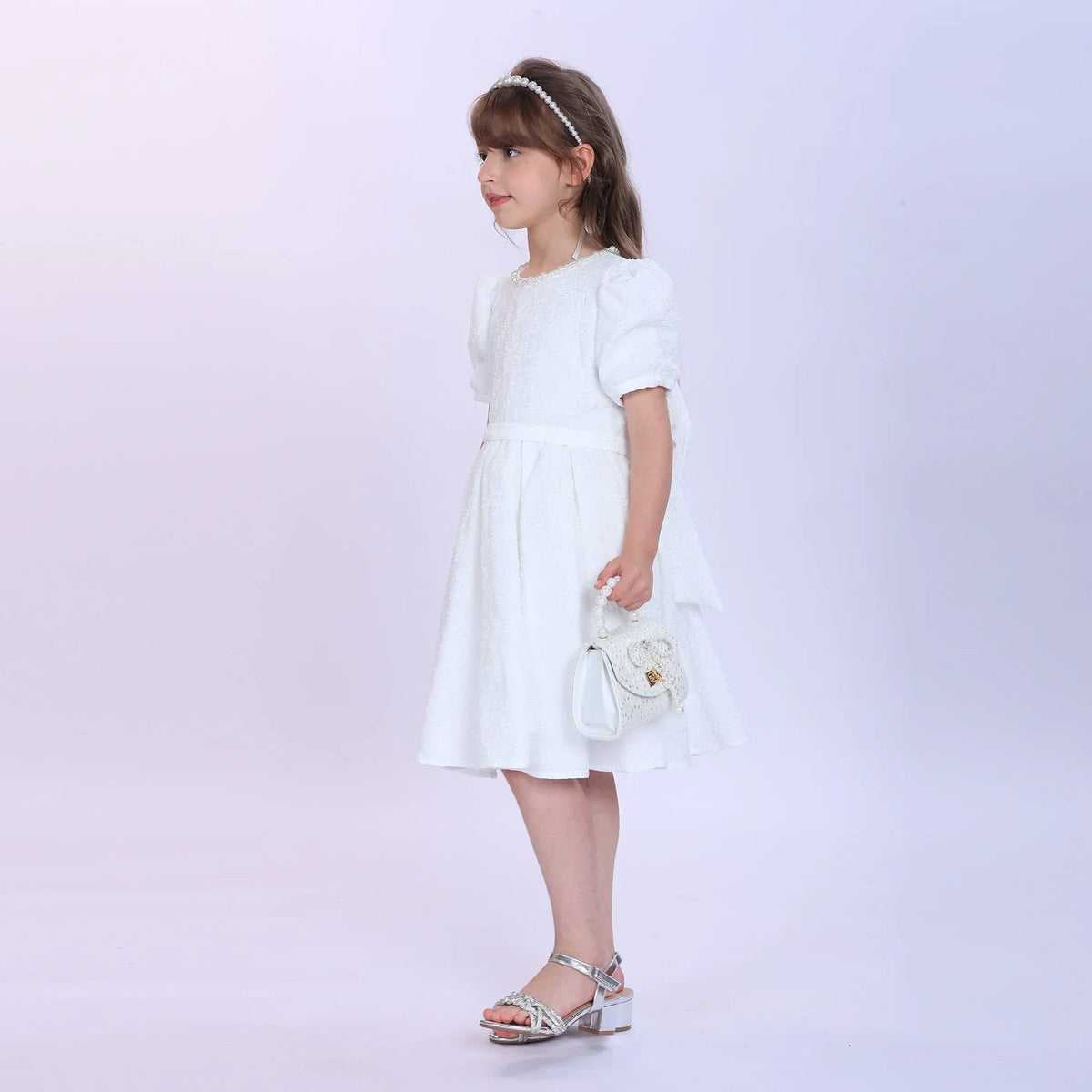 Floral Fashion Dress For Girls Image