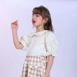 laced Fashion Blouse For Girls Image