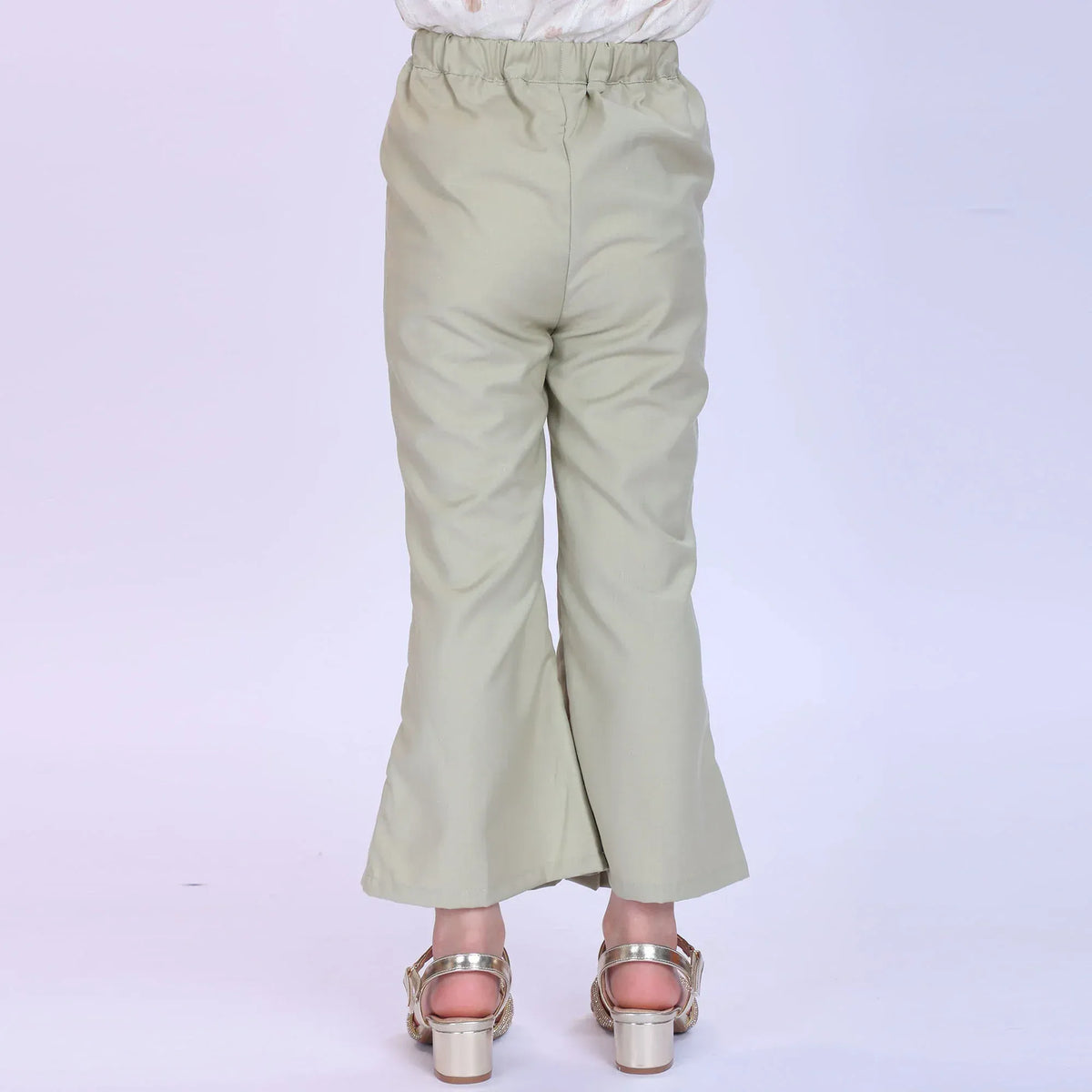 Plain Fashion Pants For Girls Image