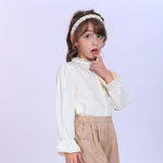 Jacquard Fashion Shirt For Girls Image