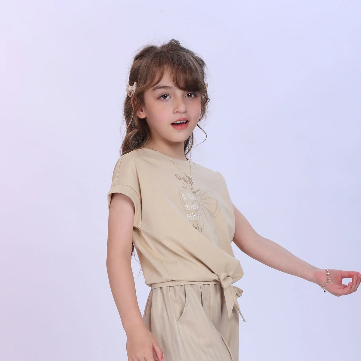 Printed Fashion T-Shirt For Girls Image