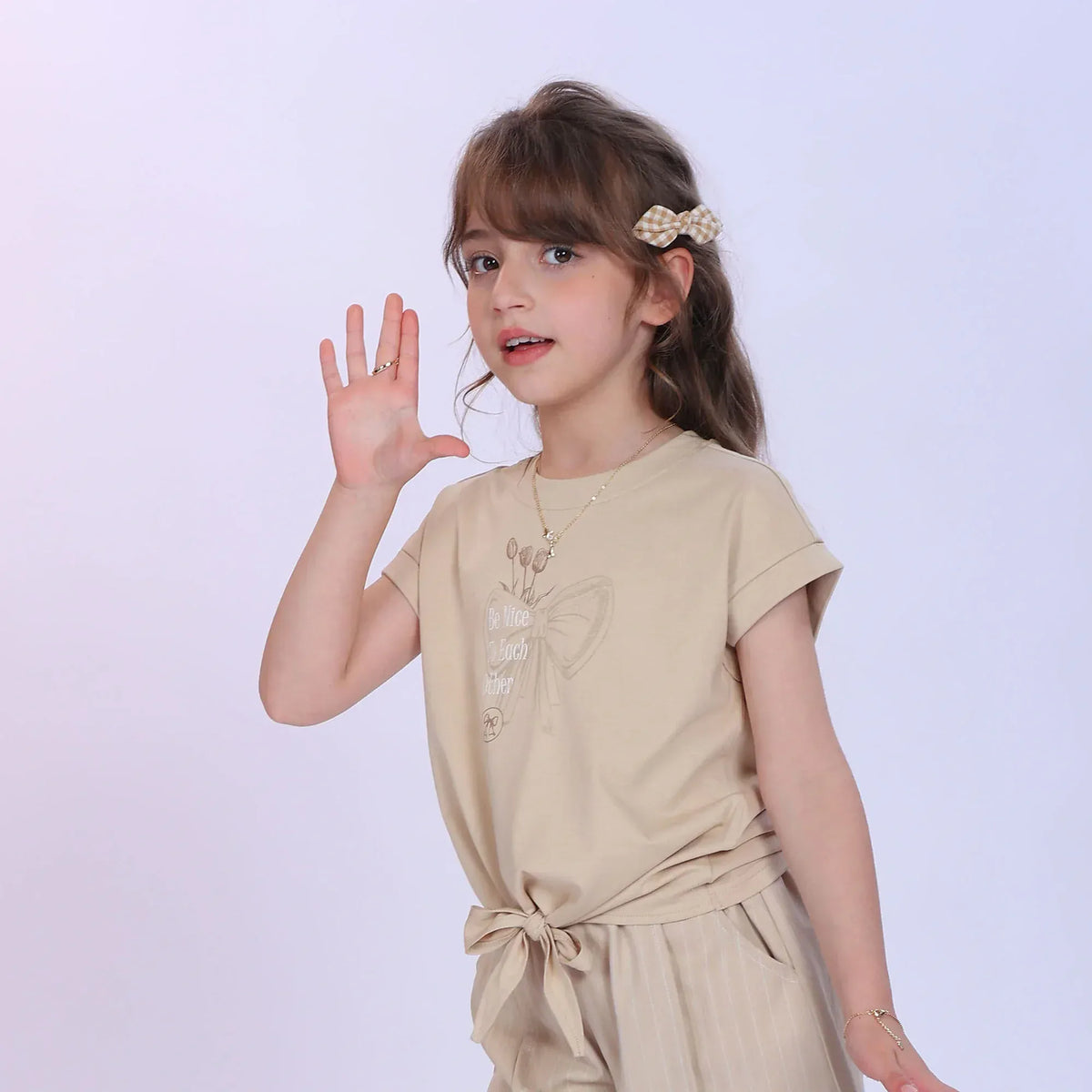 Printed Fashion T-Shirt For Girls Image