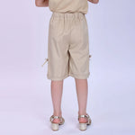 Striped Fashion Shorts For Girls Image