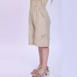 Striped Fashion Shorts For Girls Image