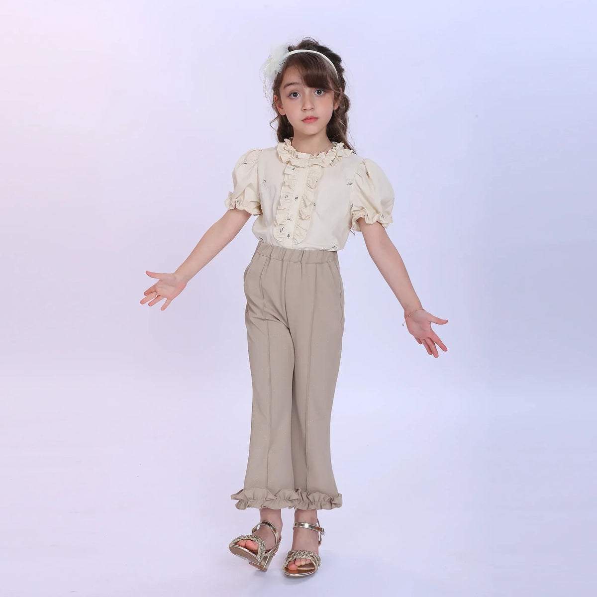 Floral Fashion Shirt For Girls Image