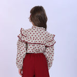 Floral Fashion Shirt For Girls Image