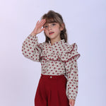 Floral Fashion Shirt For Girls Image