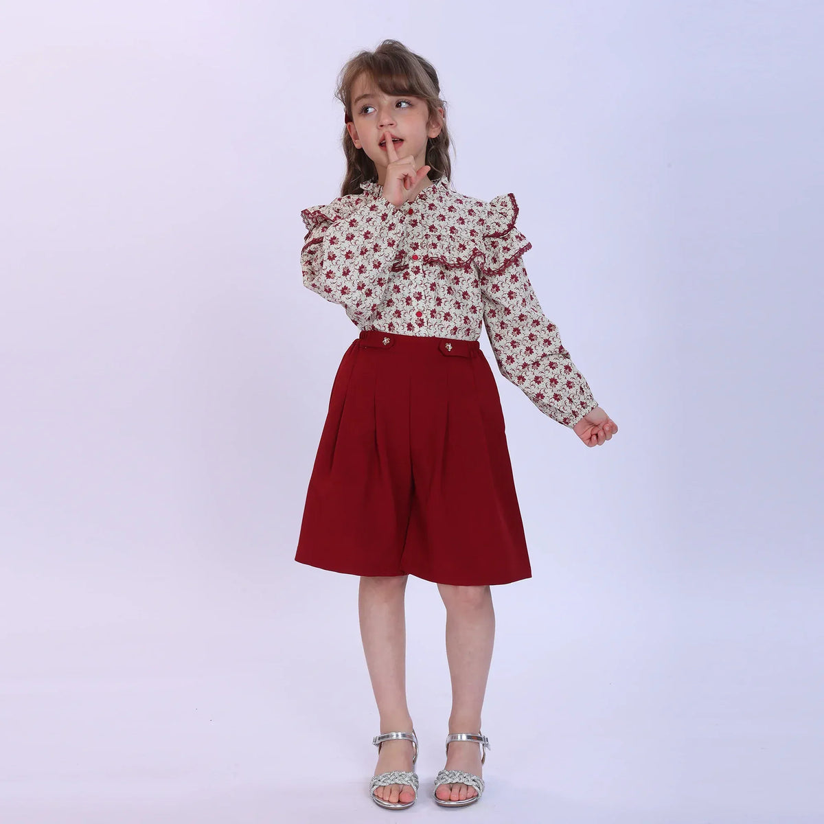 Plain Fashion Shorts For Girls Image