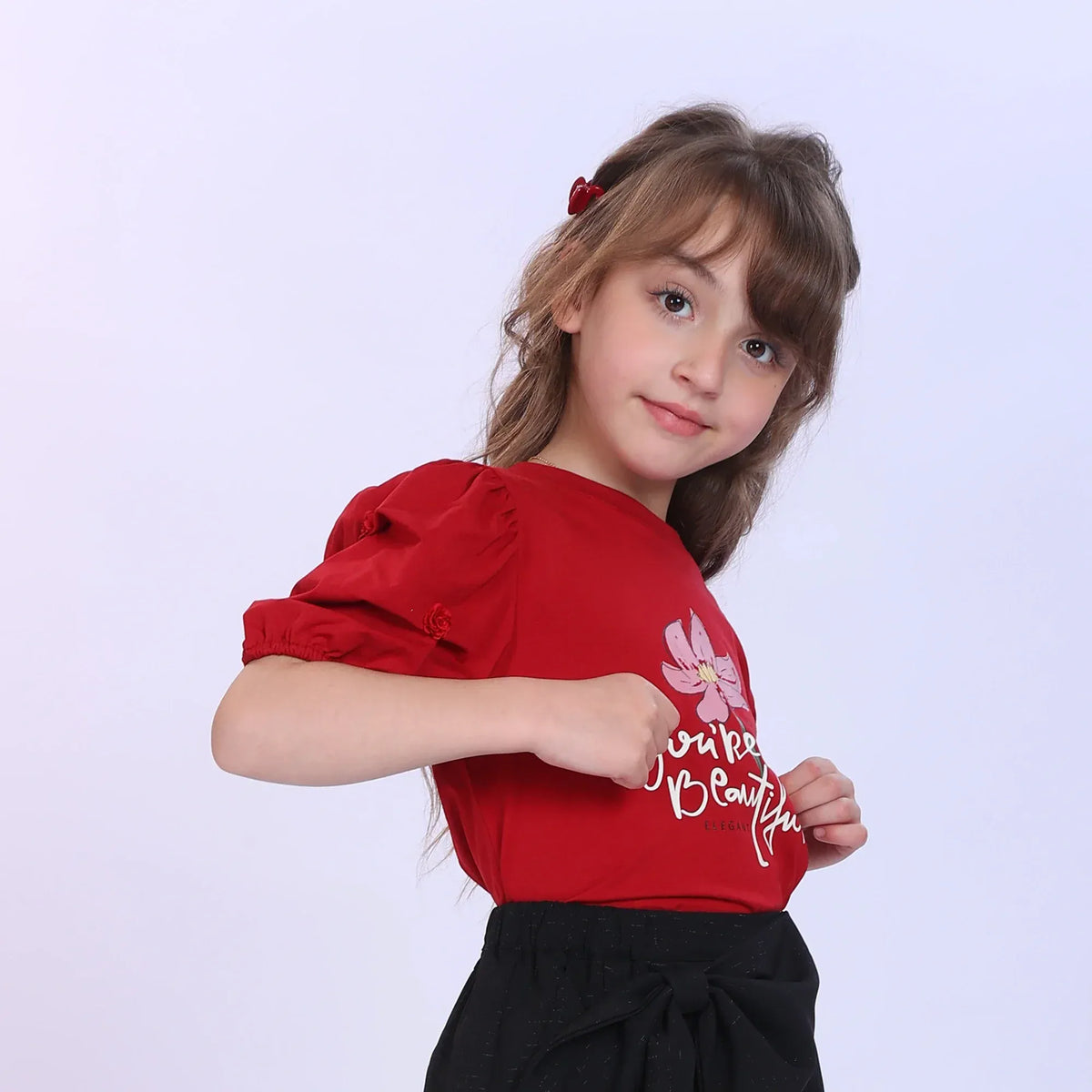 Printed Fashion T-Shirt For Girls Image