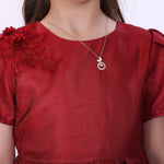 Floral Fashion Dress For Girls Image