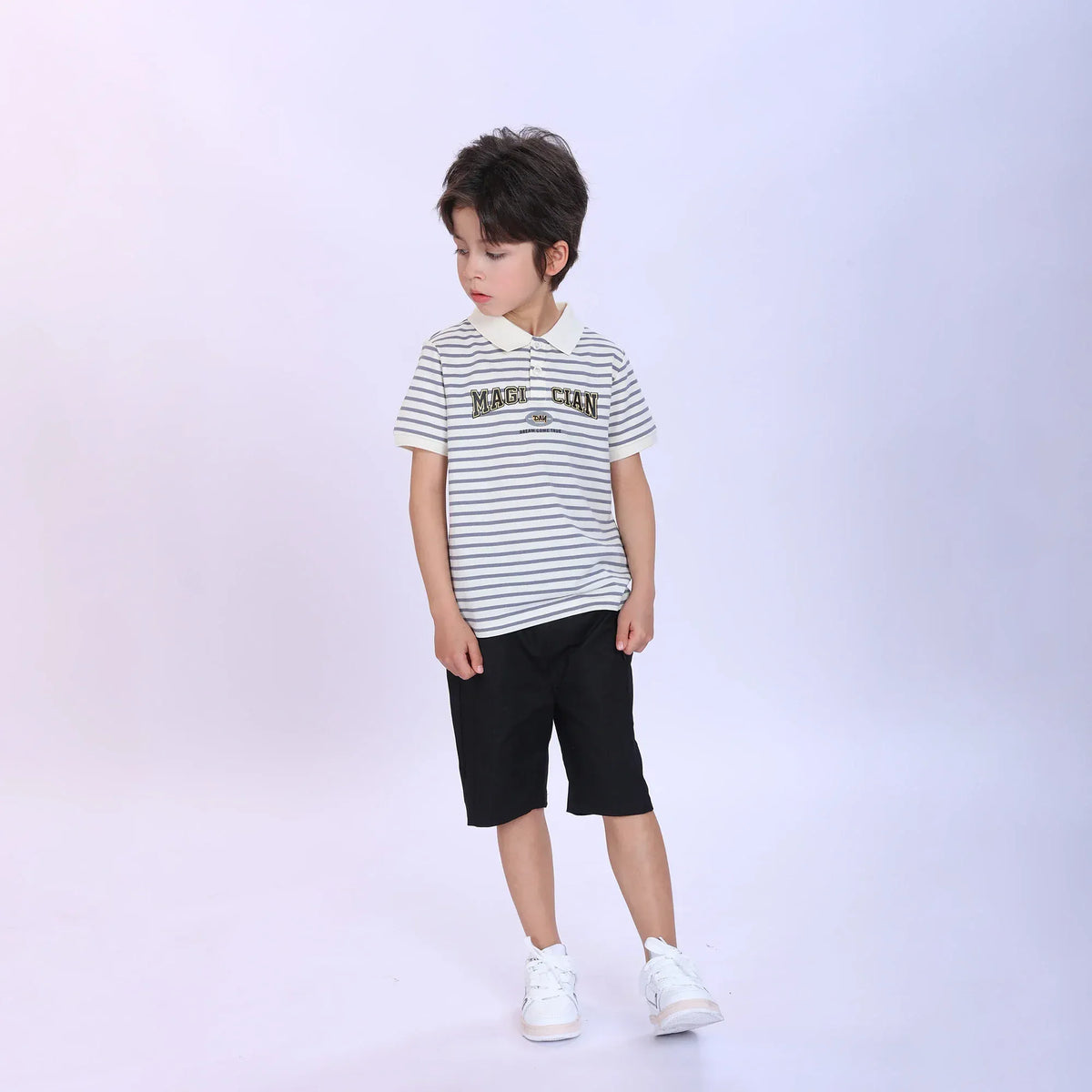 Plain Fashion Shorts For Boys Image