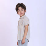 Checked Fashion Shirt For Boys Image