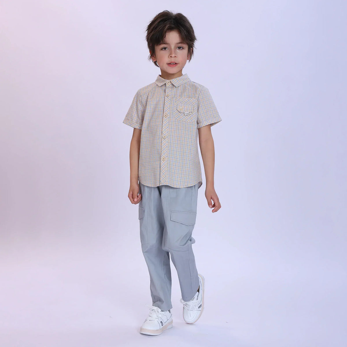 Plain Fashion Pants For Boys Image