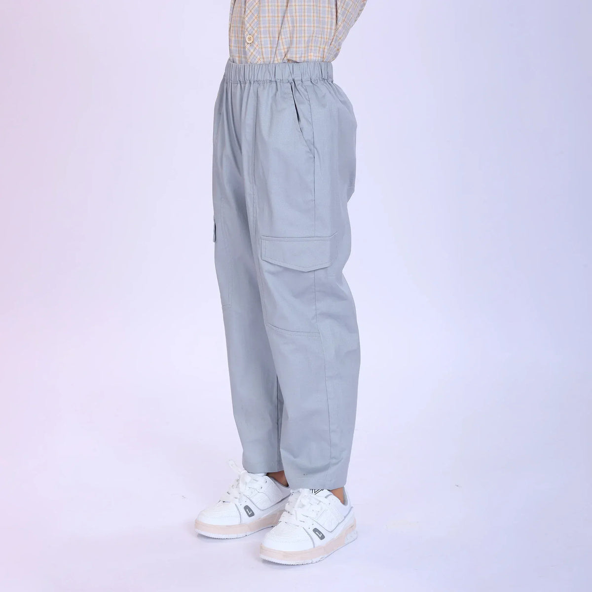 Plain Fashion Pants For Boys Image