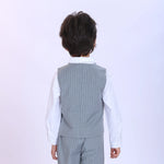 Striped Fashion Waistcoat For Boys Image