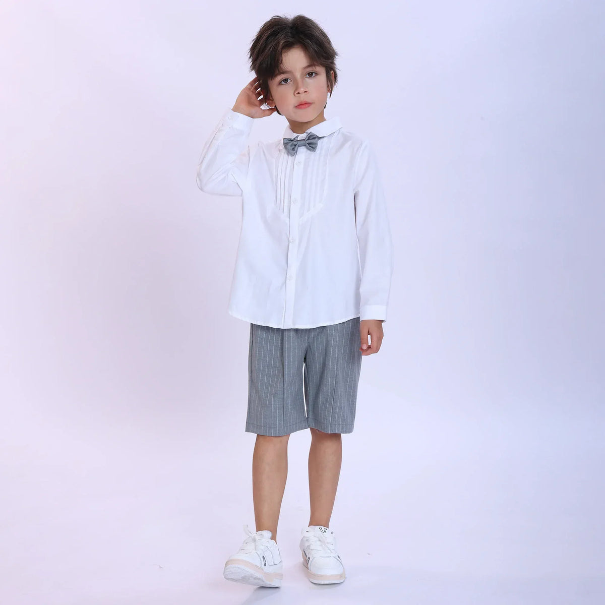 Plain Fashion Shirt For Boys Image