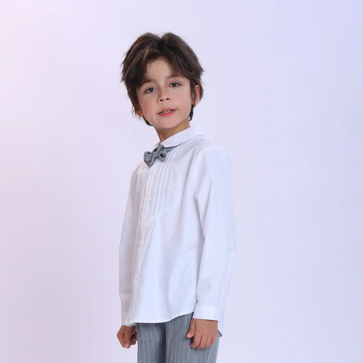 Plain Fashion Shirt For Boys Image