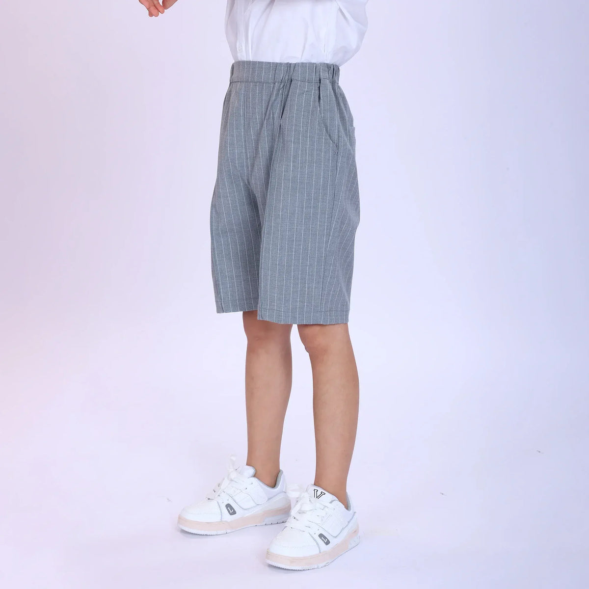 Striped Fashion Shorts For Boys Image
