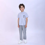 Badge Fashion Shirt For Boys Image