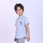 Badge Fashion Shirt For Boys Image