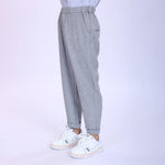 Checked Fashion Pants For Boys Image