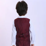 Badge Fashion Waistcoat For Boys Image