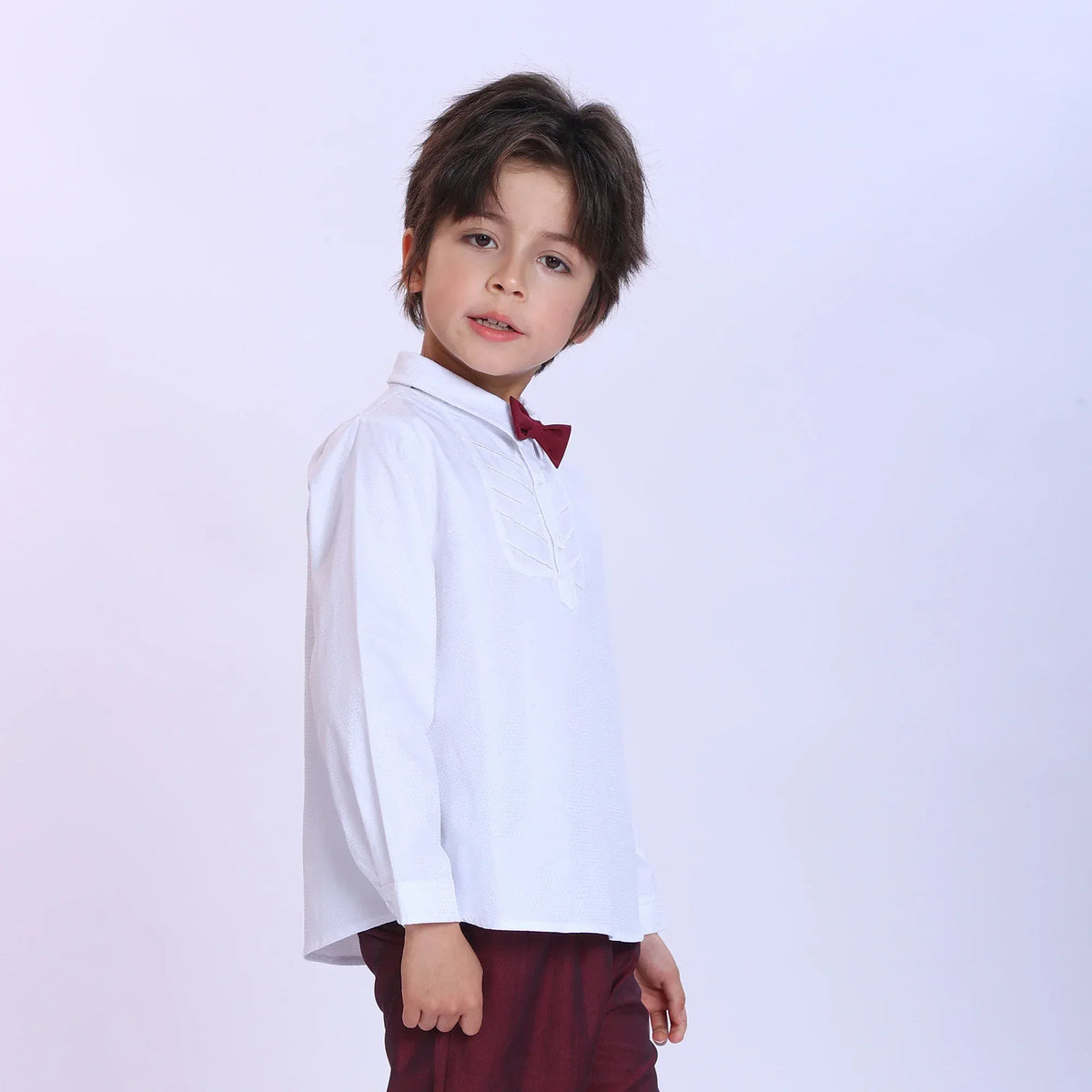 Checked Fashion Shirt For Boys Image
