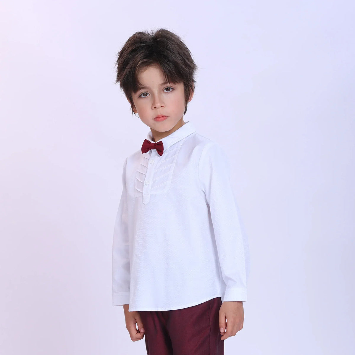 Checked Fashion Shirt For Boys Image