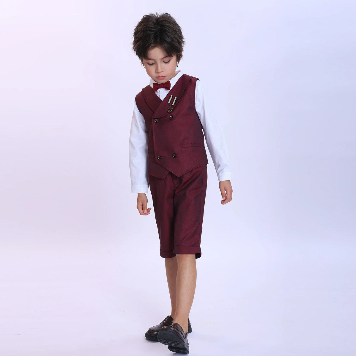 Plain Fashion Shorts For Boys Image