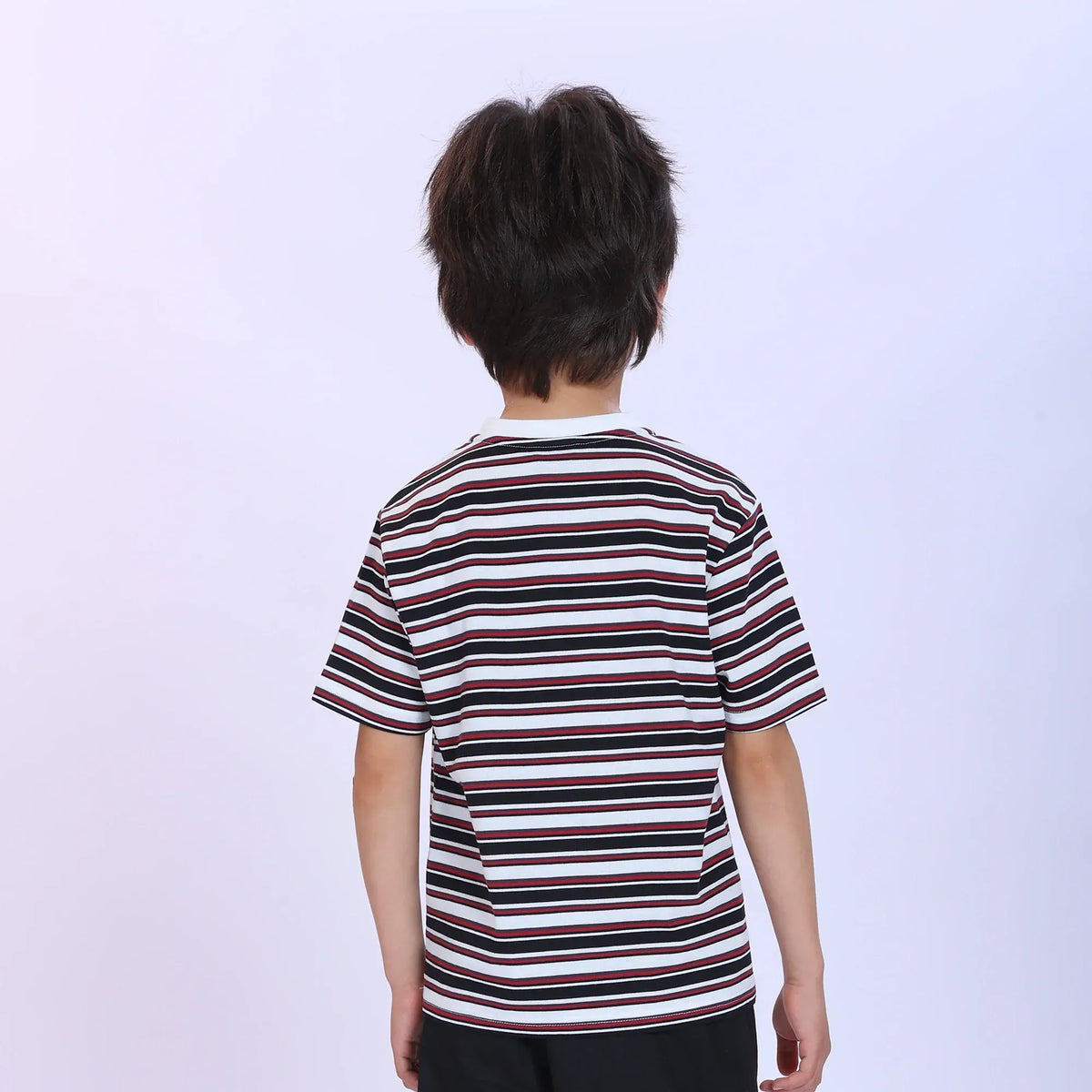 Striped Fashion T-Shirt For Boys Image