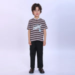 Striped Fashion T-Shirt For Boys Image