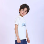 Printed Fashion Polo Shirt For Boys Image
